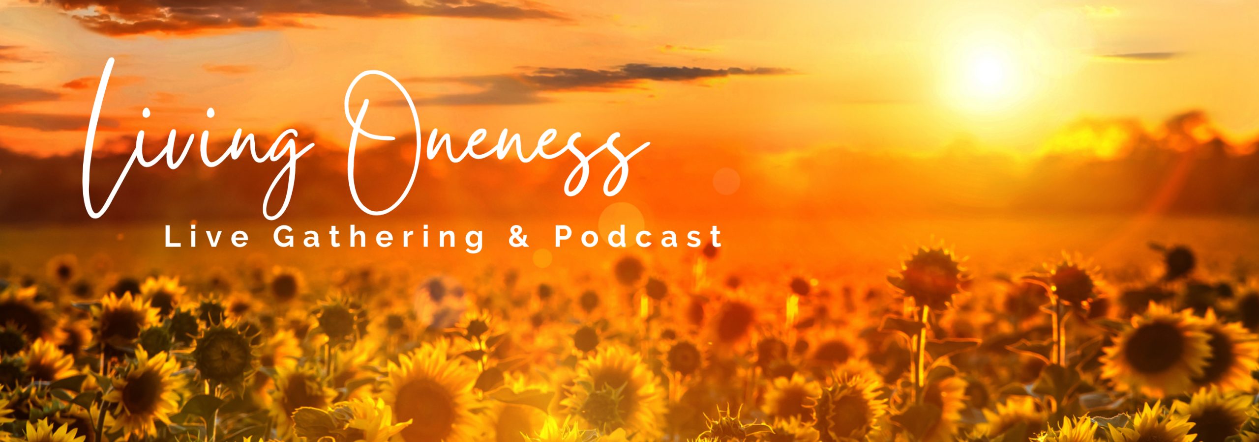 LivingOnenessGatheringWebBanner SunflowerNew